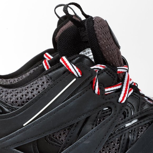 Balenciaga Black and Red Track Trainer - Picture 10 of 13